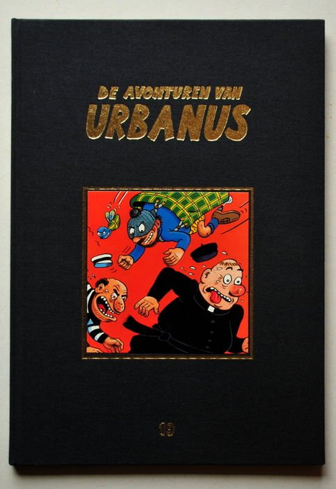 Urbanus - luxe 19 - Medewerkersexemplaar - linnen hc - 1e druk (1990)