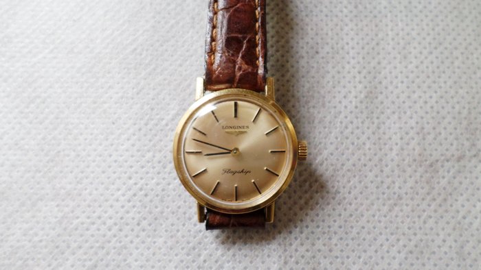 Longines flagship – ladies' timepiece – 1970s. - Catawiki