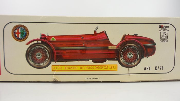 Pocher 1:8 Diverse Teile K71 K73 Alfa Romeo 8C 2300 Monza 1931 Nr 257 J10