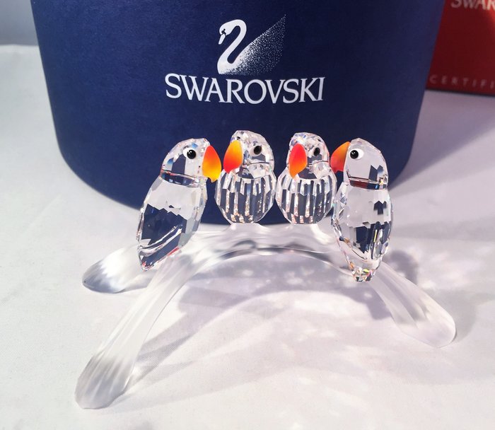 Swarovski - Liebesvögel (Lovebirds) (1) - Kristall