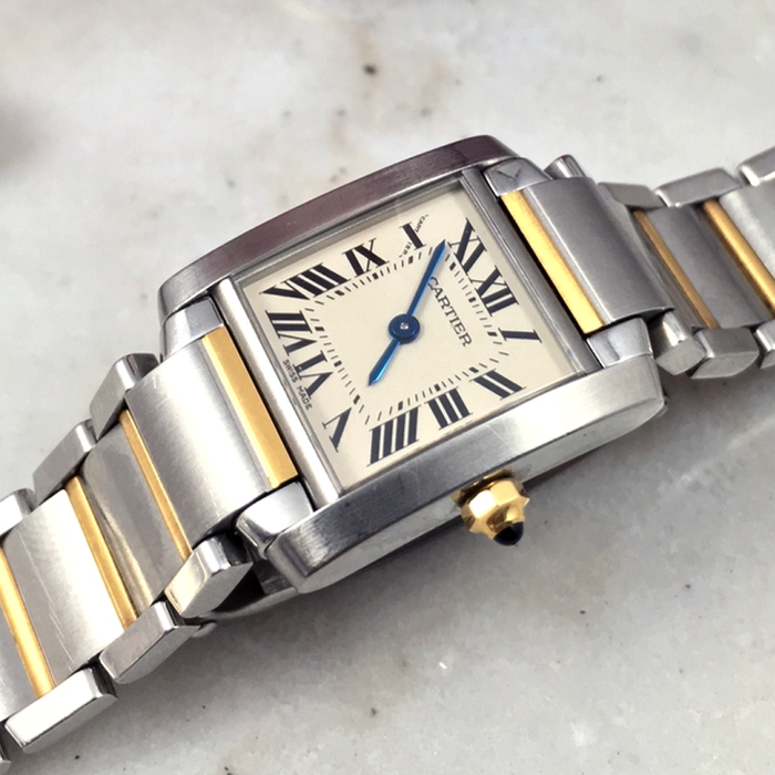 relogio cartier french tank