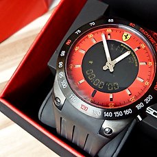 Descompostura Marte Facultad Reloj - Ferrari Lap Time Chrono, reloj de pulsera de hombre - Catawiki