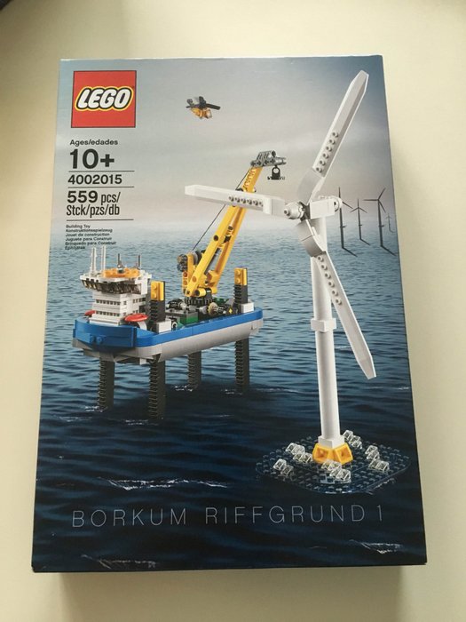 LEGO - Lego Exclusief - 400215 - Offshore Wind Farm Turbine North Sea Dong Energy