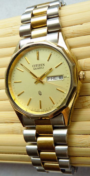 citizen day date gold