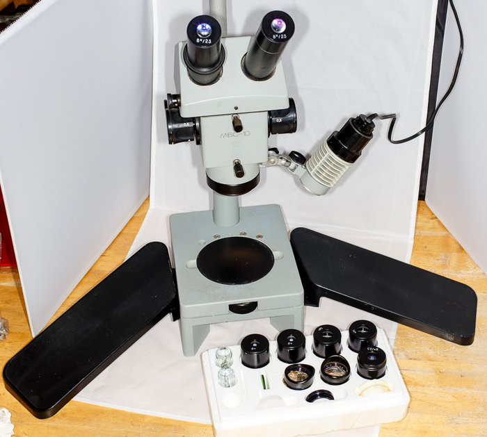 Russian stereo microscope MBS-10 (MБC-10)