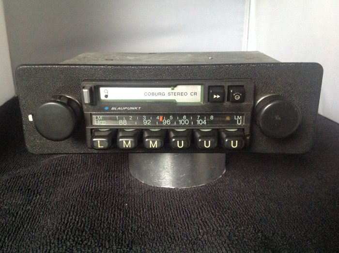 Blaupunkt Coburg Stereo CR car radio with cassette from 1970s - Catawiki