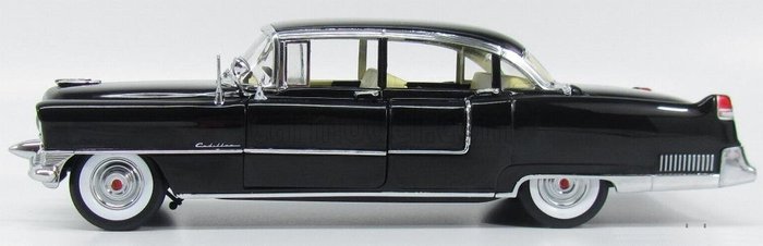 1/18 GREENLIGHT 1955 CADILLAC FLEETWOOD SERIES 60 SPECIAL BLACK "THE GODFATHER" 