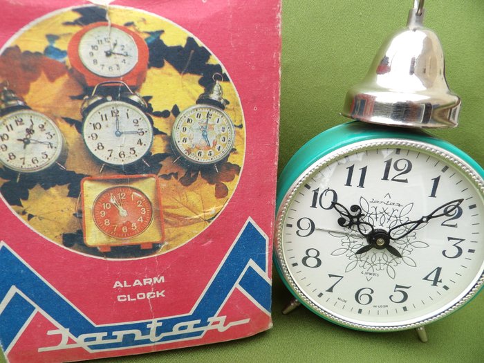 JANTAR - ALARM CLOCK - VINTAGE 1950/60S 