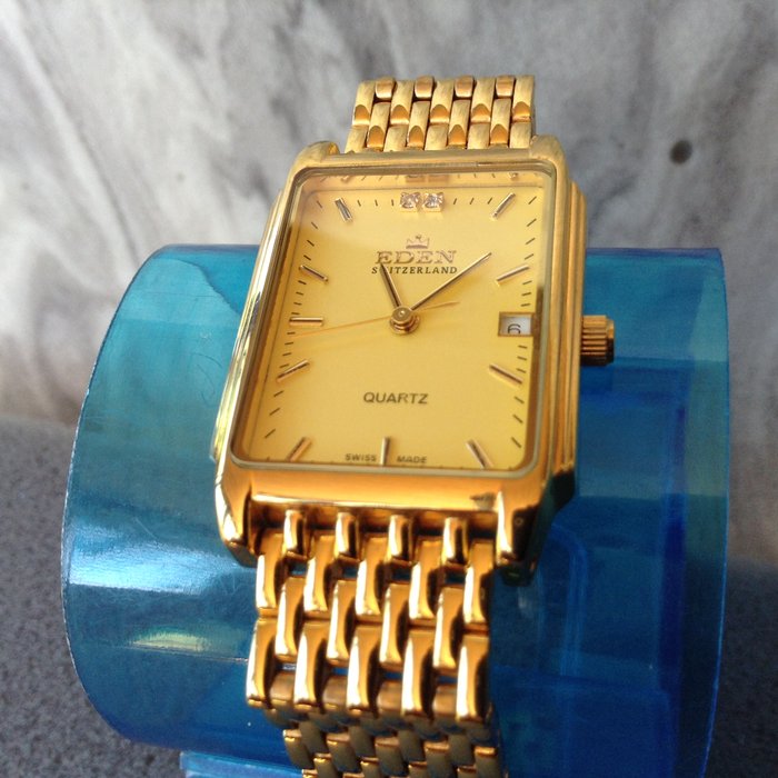 EDEN Switzerland – Ladies Tank wristwatch – NOS – year approx 80s/90s