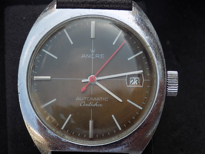 Męski zegarek na rękę W Ancre automatic incabloc z 1960 r.