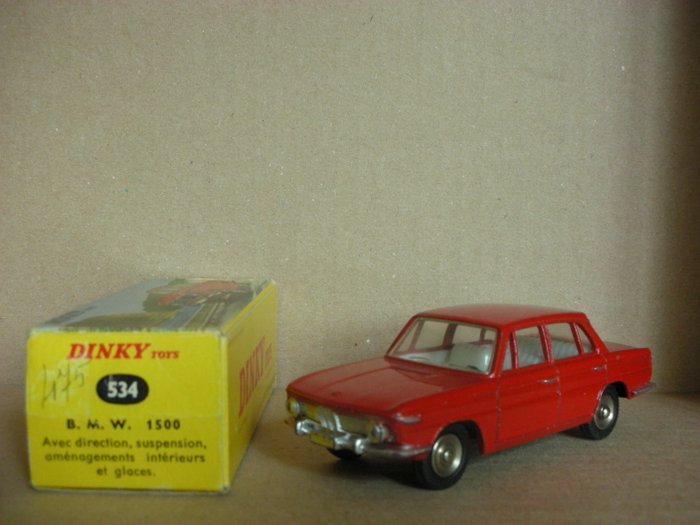show original title Details about   Car eouq 1/43 reissue 534 dinky toys deagostini bmw 1500 