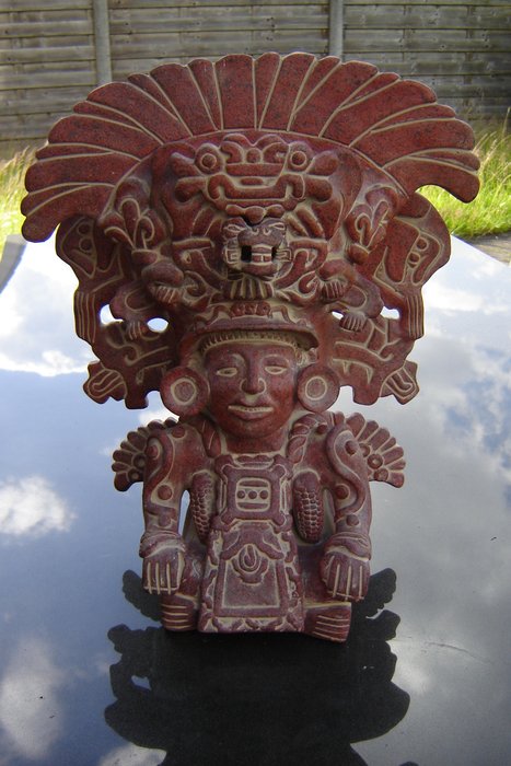 Mayan God Statues