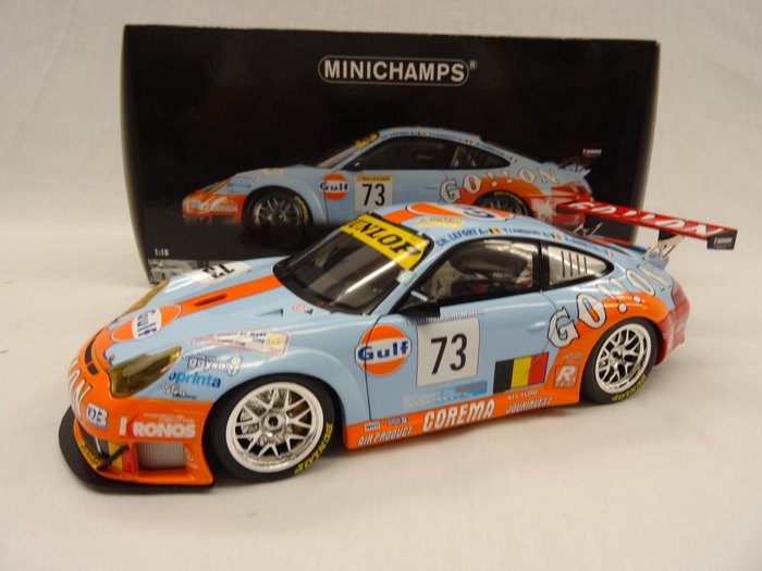 Minichamps  Porsche 911 GT3 RSR  Long Beach GP 2007 1:64  Mint Condition 44 