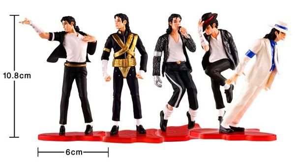 NEW CHAOERCOMICS Michael Jackson 1958-2009 the world tour Dangerous Figurines 
