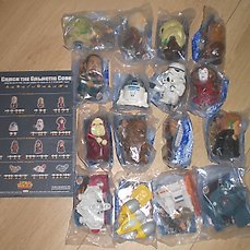New 2005 Star Wars Complete the Saga Naboo Starfighter toy Burger King 