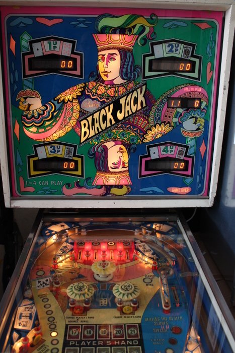 1977 Bally Black Jack pinball rubber ring kit 