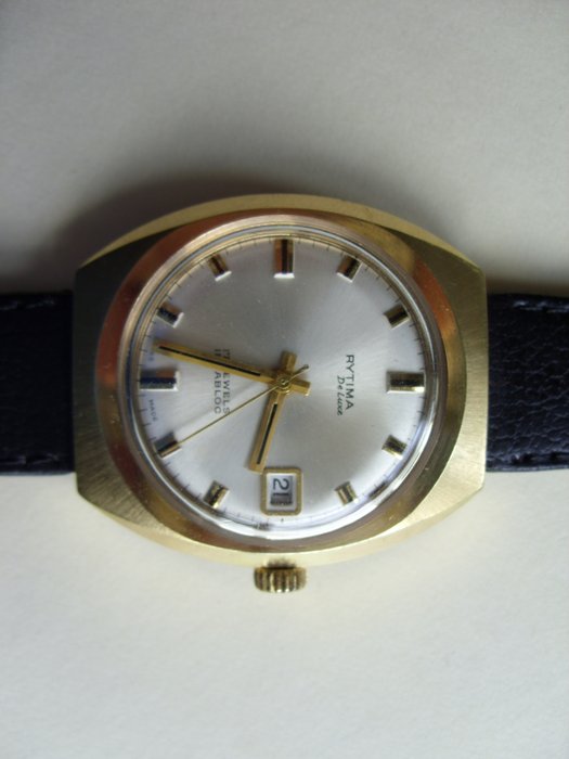  Rytima de Luxe armbåndsur for herrer fra 70-tallet.