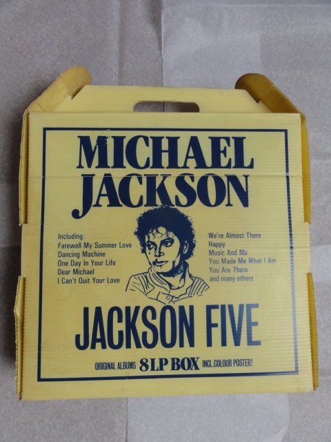 Michael Jackson fünf 8LP Boxen

