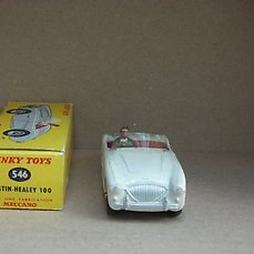 Dtf299-driver to paint for austin healey dinky toys 546 