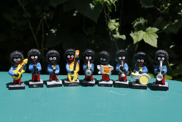 Golliwogs Music band figurines
