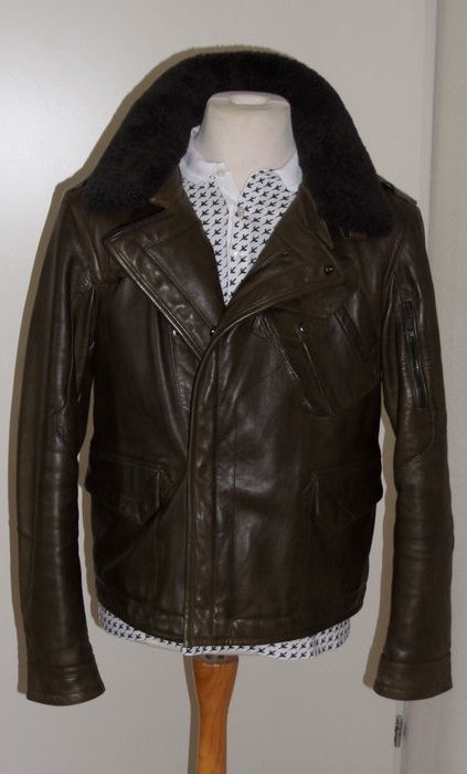 ralph lauren black label leather jacket