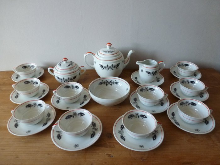 Ongebruikt Mosa Maastricht - 15 pieces Art Deco tea set - Catawiki JN-32