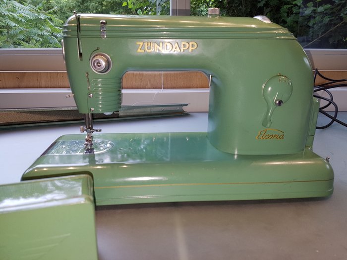 Beautiful Zündapp sewing machine from the Sputnik age