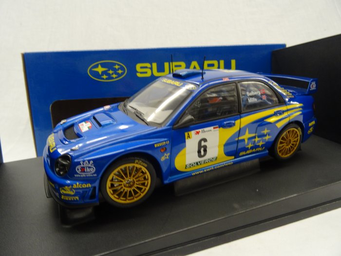 AUTOart - Scale 1/18 - Subaru Impreza WRC 2001 #6 Rally - Catawiki