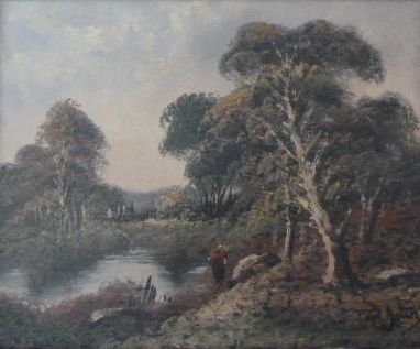 Paul Astier (end XIXe, early XXe c.)  - La forêt de Fontainebleau 