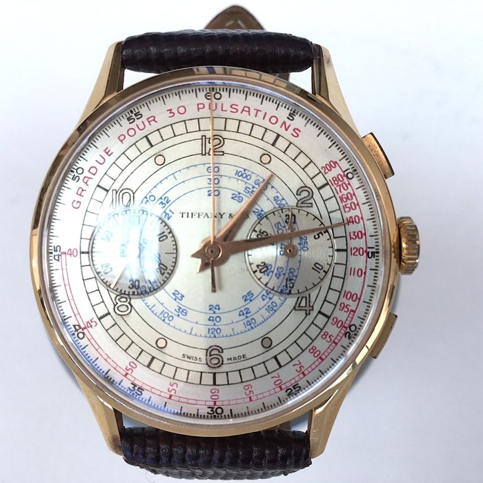 tiffany chronograph watch