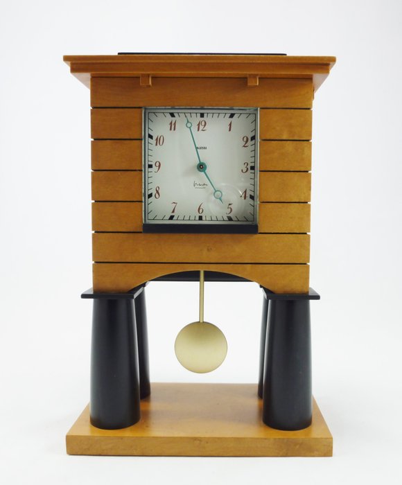 Michael Graves für Alessi  - 'Mantel' Clock Tischuhr