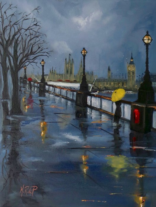 Marcela Rogel de Pepper - Houses Of Parliament And Big Ben - Catawiki