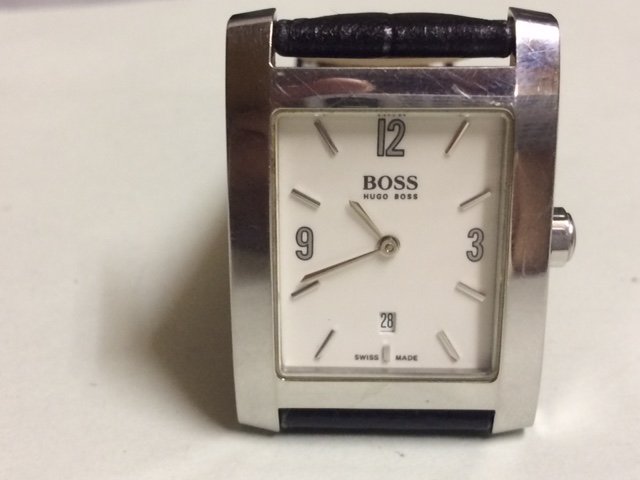 hugo boss swiss made watch