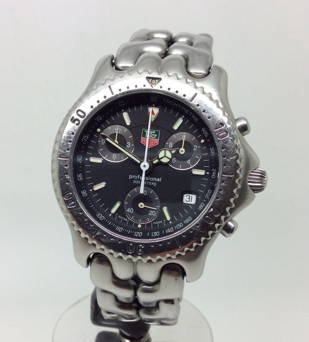 TAG Heuer S/El Chronograph – Men's watch – The 1990s.