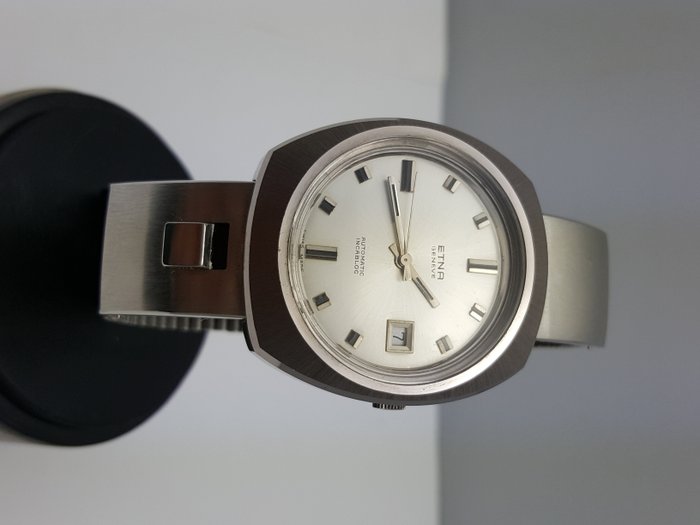 Reloj automático Etna Genève fabricado en Suiza en la década de 1970, para hombre