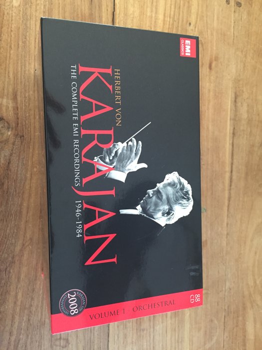 88 CD BOX Herbert von Karajan ‎– The Complete EMI - Catawiki