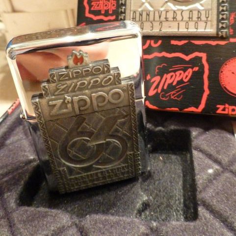 65th anniversary 1932-1997 Zippo lighter in tin