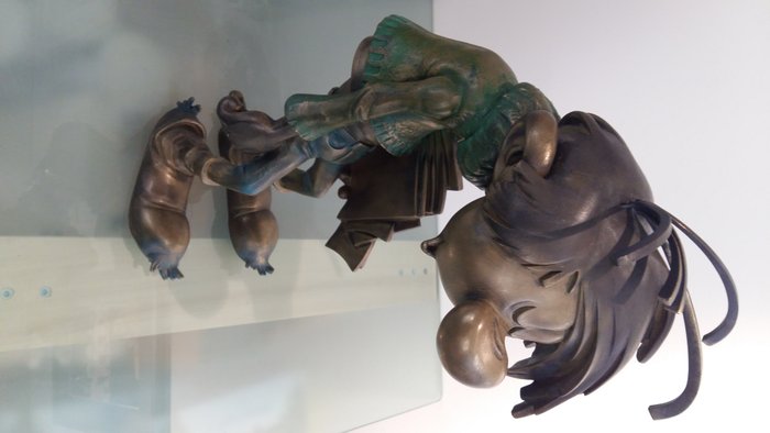 Franquin, André - Statuette en bronze Samuel Boulesteix - Gaston Lagaffe