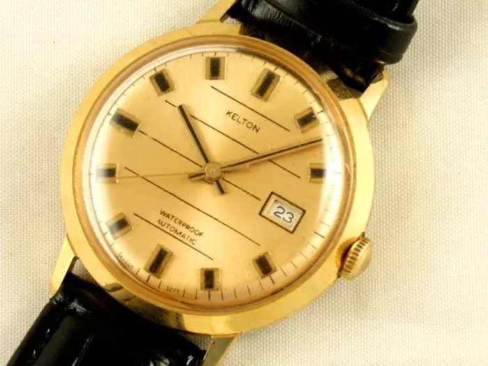 Timex Kelton Automatic Date Vintage Men's watch, 70s