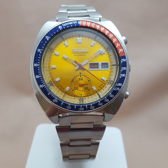  Seiko Chronograph  vintage Automatic Men's Watch 1970's