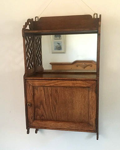 Antique Medicine Cabinet With Mirror France Early 20th Catawiki