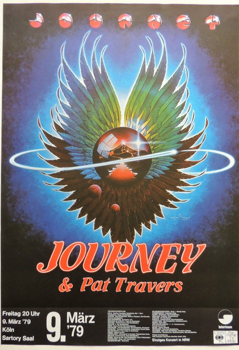 journey concert posters
