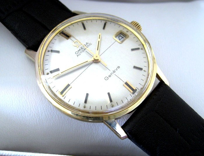 Omega Geneve automatic - men's wristwatch - from the 60s - Catawiki