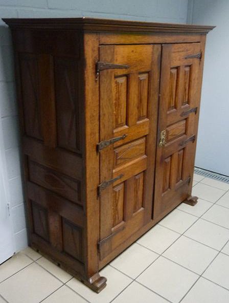 Spanish Style Storage Cabinet In Walnut 20th Century Catawiki
