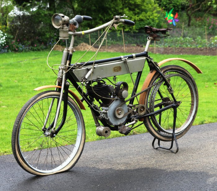 Terrot - Motorette No.2 264cc 1 cil aiv - Veteran Motorcycle - 1910