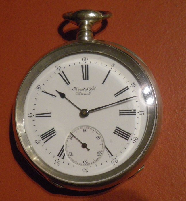 Perret et Fils, Brenets, pocket watch - 1900 era