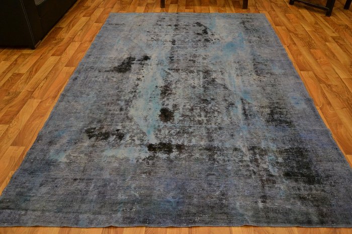 Wonderbaarlijk Perzisch tapijt, patchwork tapijt, vintage handgeknoopt, lage pool PV-17