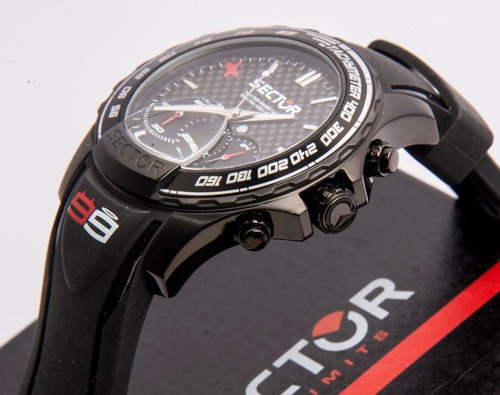 SECTOR – Racing S-99 Model JORGE LORENZO – R3271677001 – Men's chronograph wristwatch – In new condition 