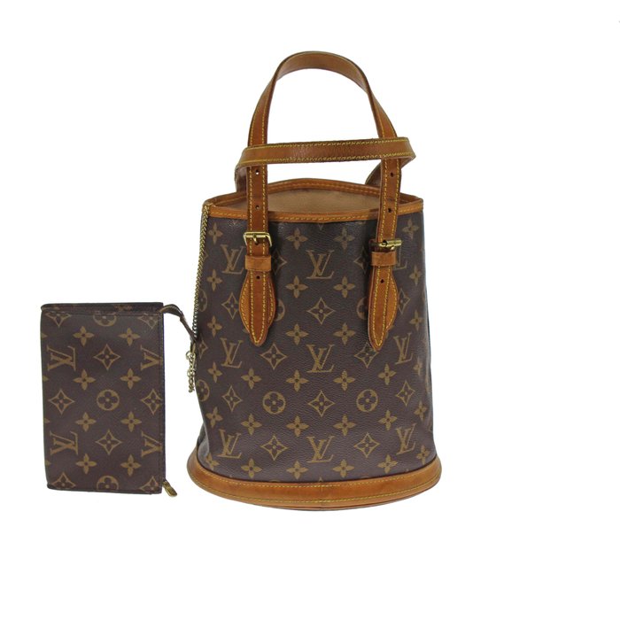 Louis Vuitton – Monogram Petit Bucket with pouch – Hand bag - Catawiki