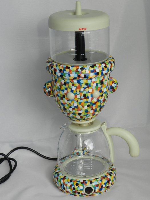  Alessandro Mendini for Alessi – GEO Proust coffee maker – AM29-1 . Limited edition